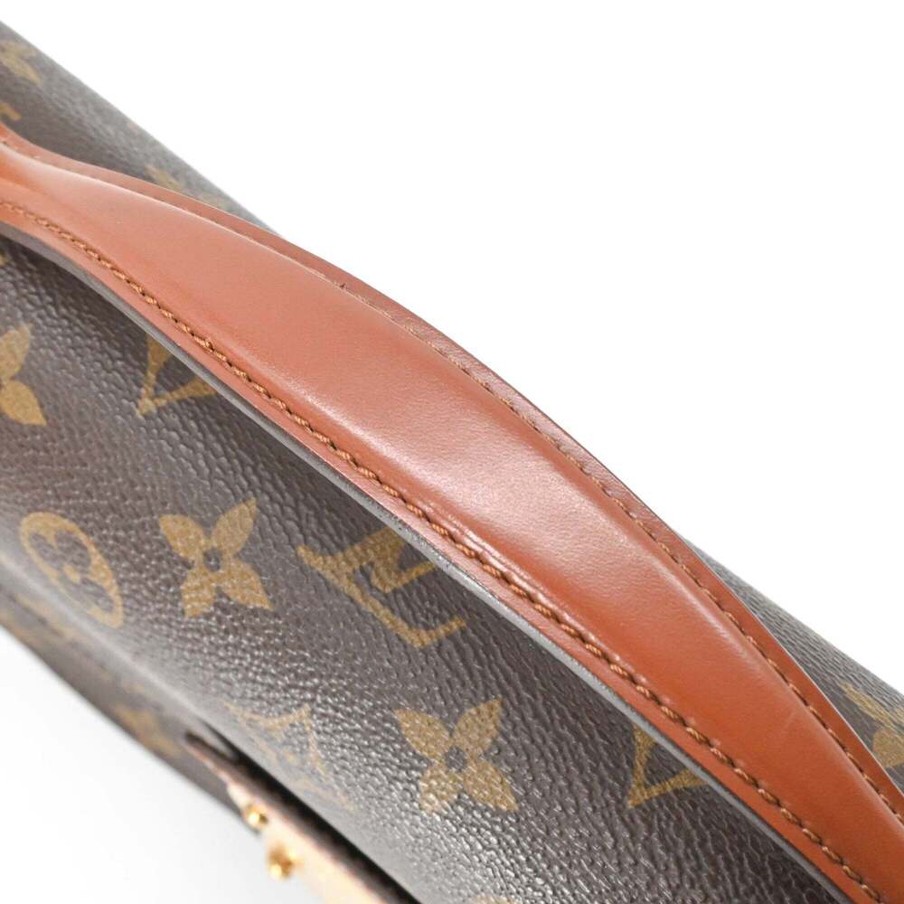 LOUIS VUITTON Brown Monogram Canvas Shoulder Bag - Picture 11 of 16